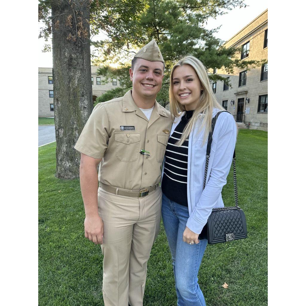 9/1/23 A rare photo of Alex letting me take a photo with him in khakis.