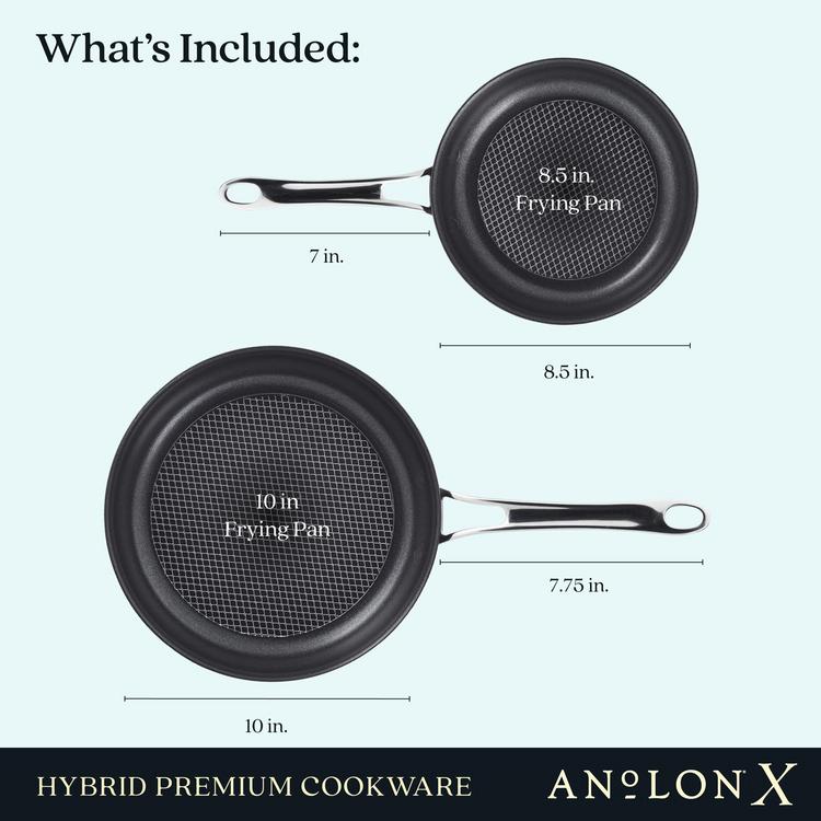 HexClad Hybrid Cookware, Hybrid Pan with Lid - Zola