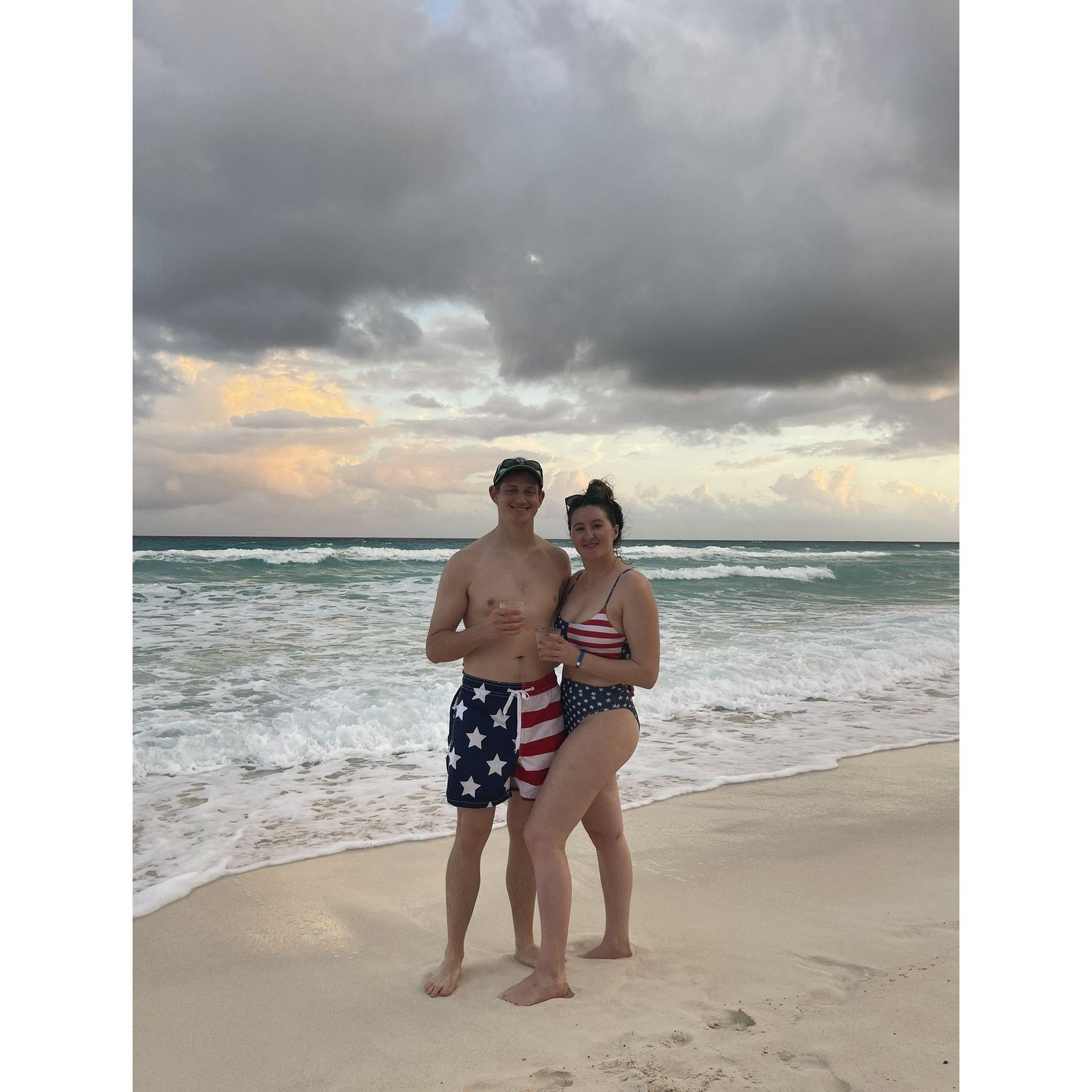 Cancún trip over New Year's.