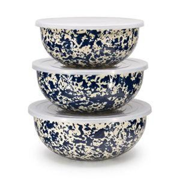 Splatter Covered Multi-Purpose Bowl Set
