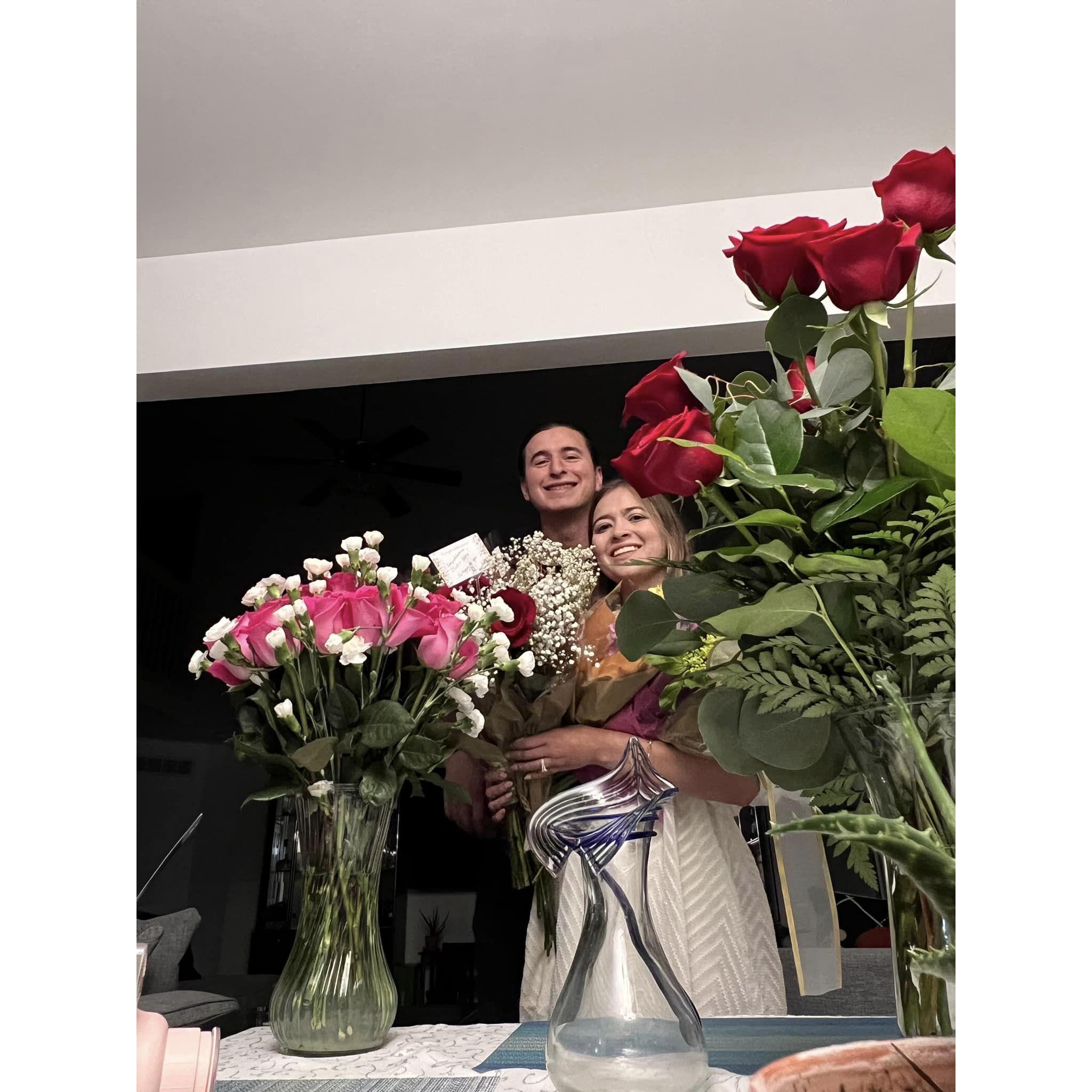 After our engagement party