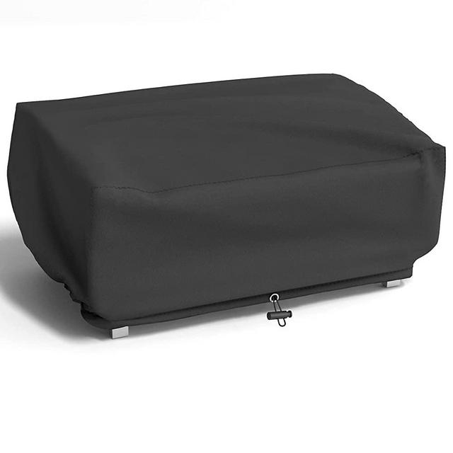 24 Inch Grill Cover for Cuisinart CGG-306, Royal Gourmet 24" Griddle, Pit Boss 75275 & PB336GS and Most 2-Burner Portable Grills, Come with Grill Brush