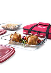 Anchor Hocking5-Piece Bake N Take Set