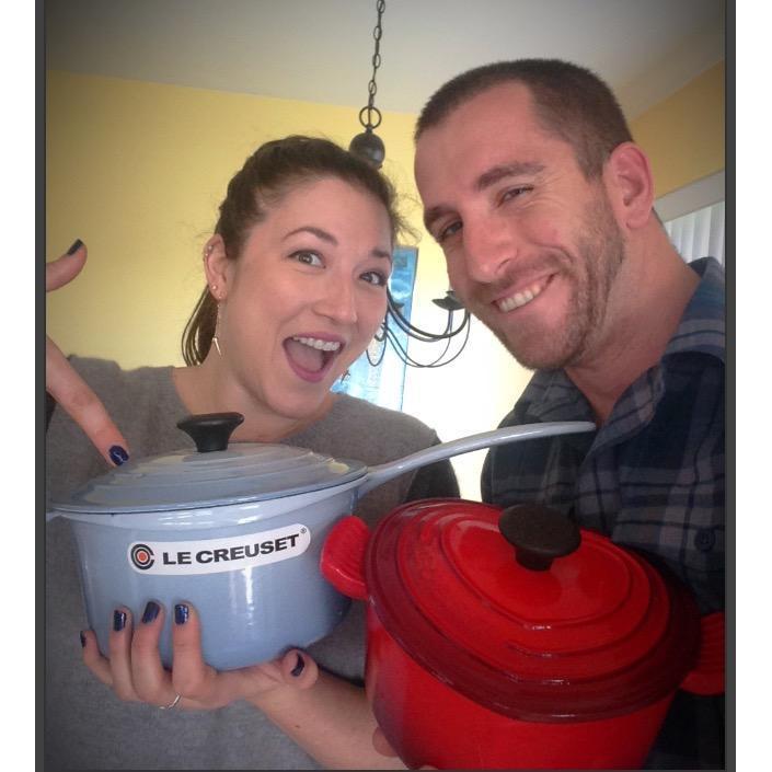 The couple that cooks together, stays together.