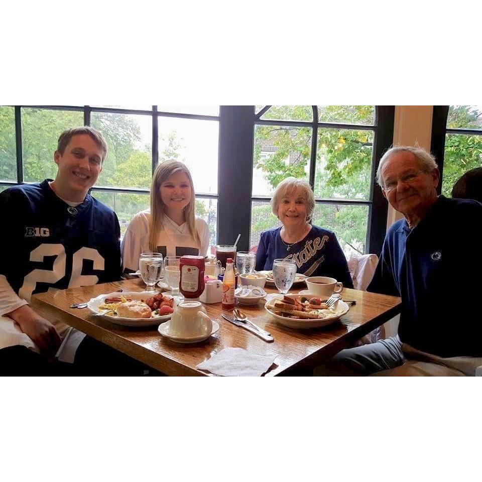 Brooke's Grammie and Popppop in State College