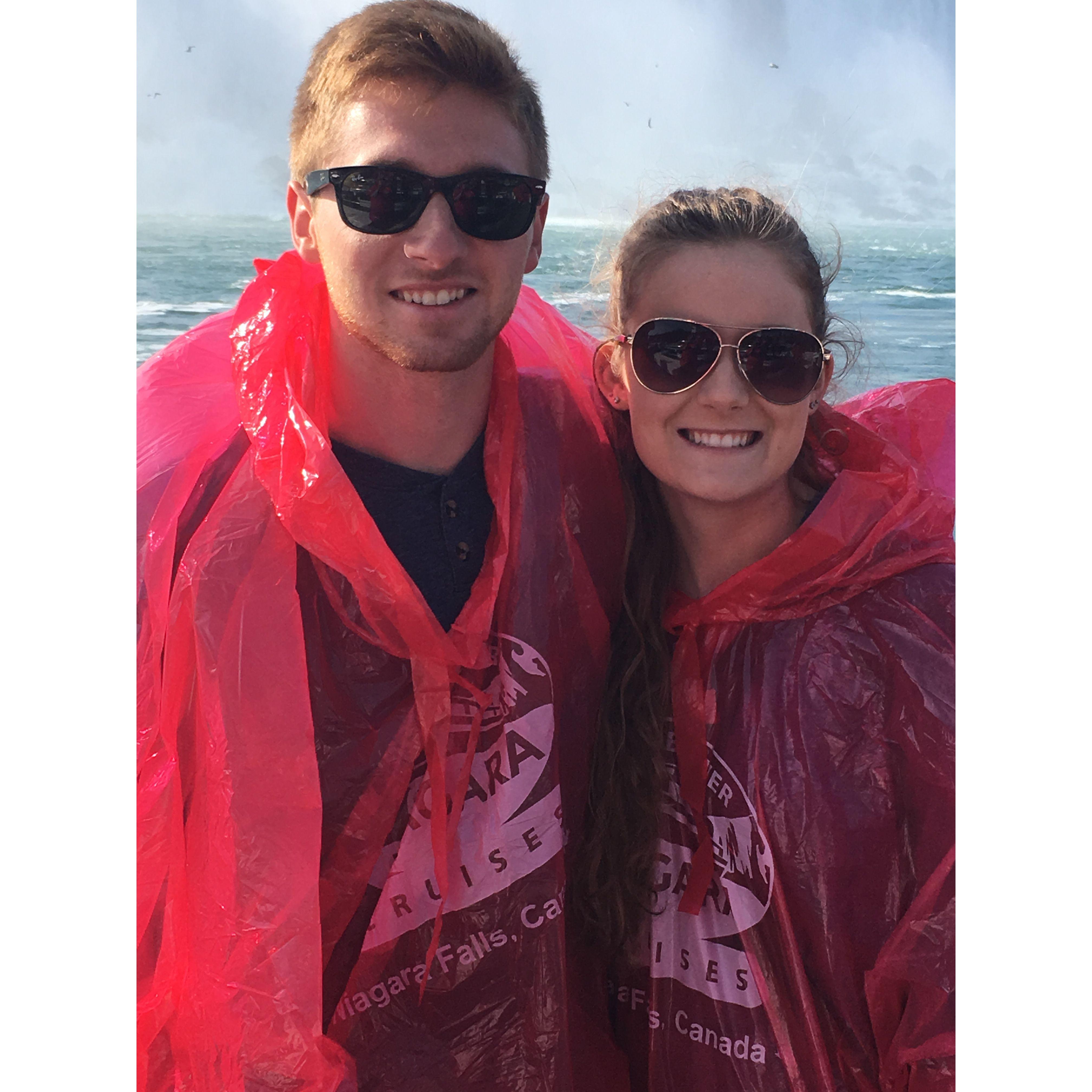 Our first official trip together to Niagra Falls Canada in the summer of 2017.