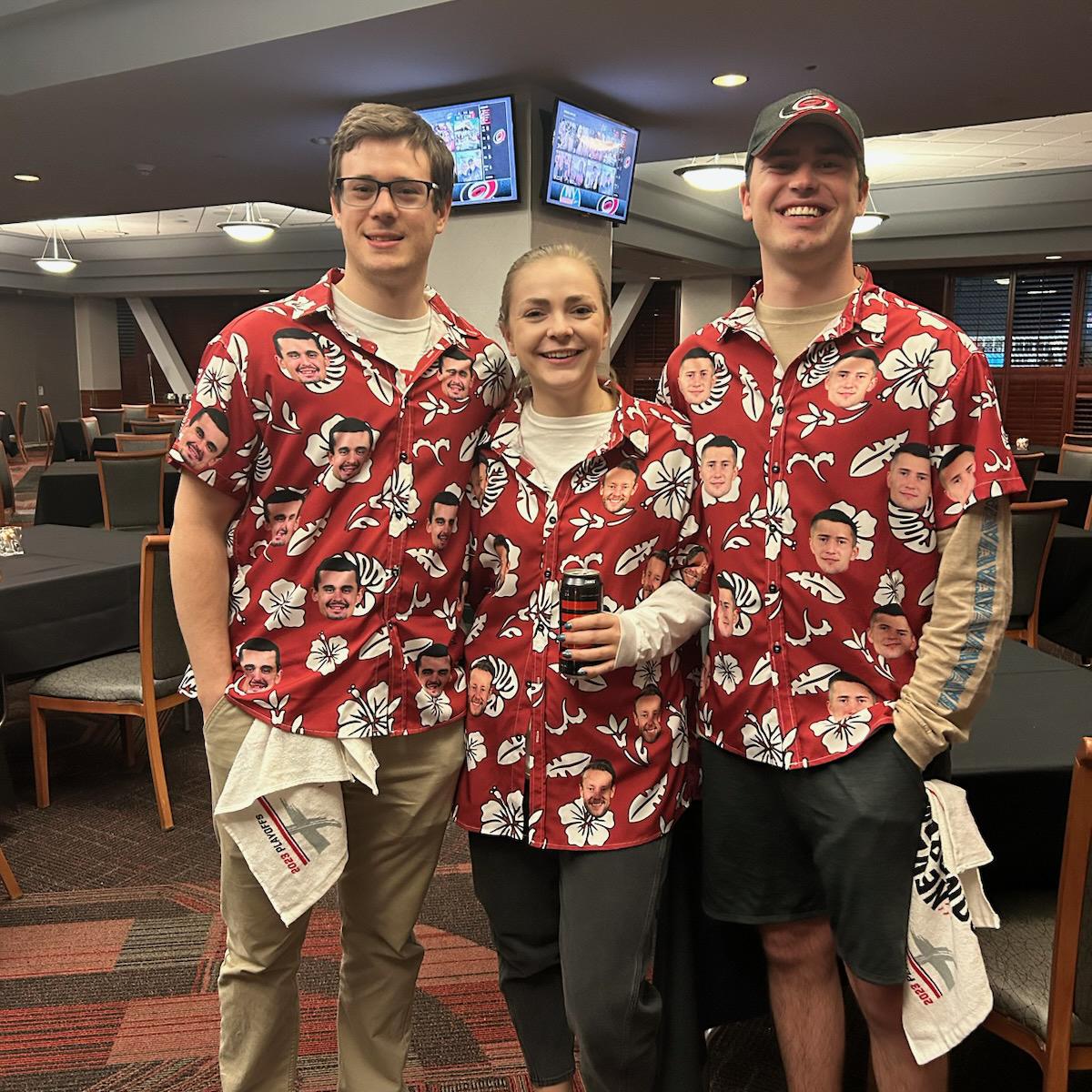 Hurricanes Playoff game with our friend and Wyatt’s best man, Steven