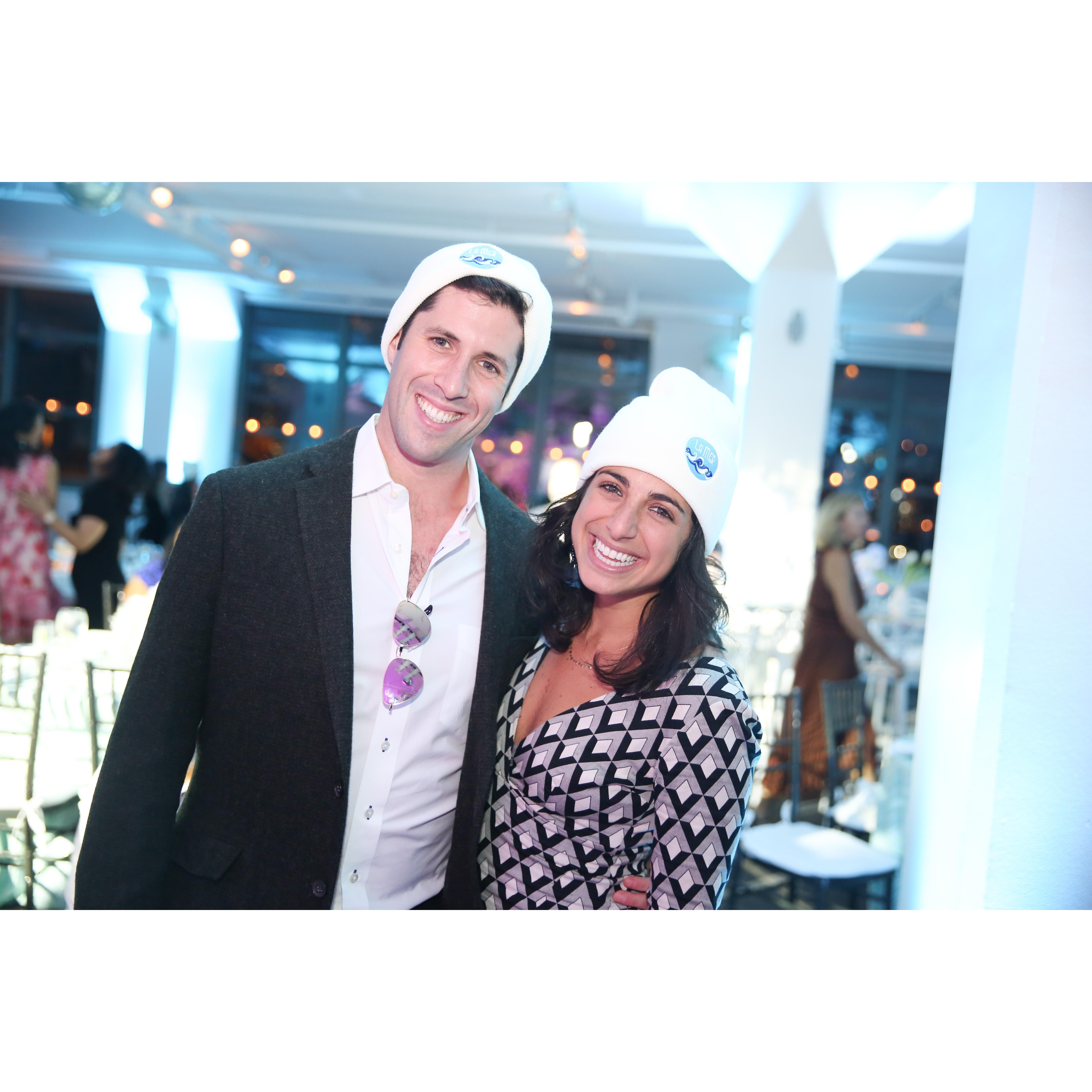 Dancing the night away at a Mayrock family Bat Mitzvah