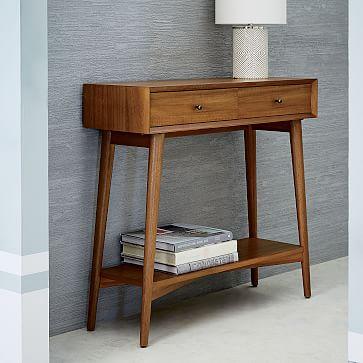 Mid-Century Mini Console - Acorn