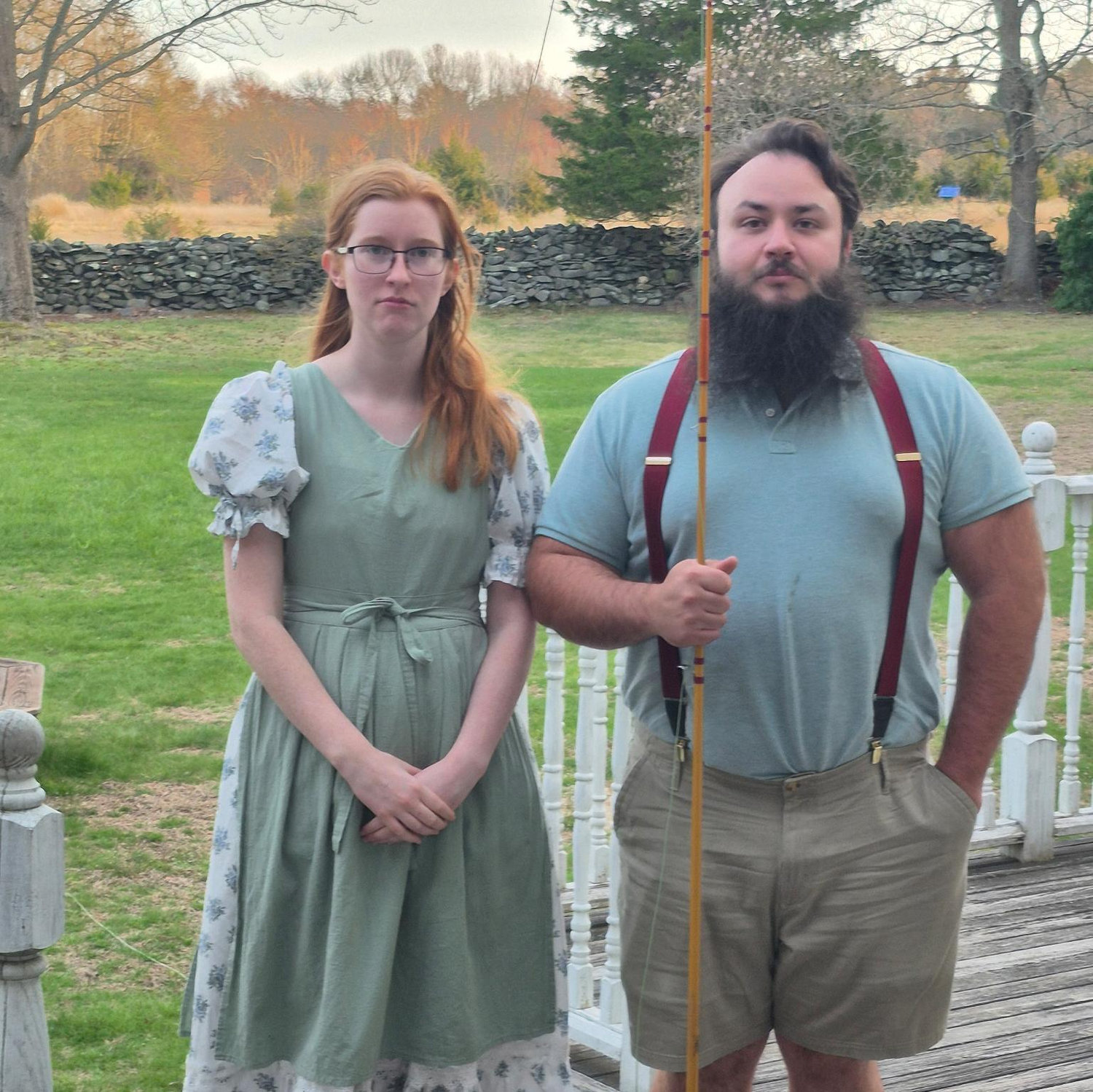 American Gothic but better.