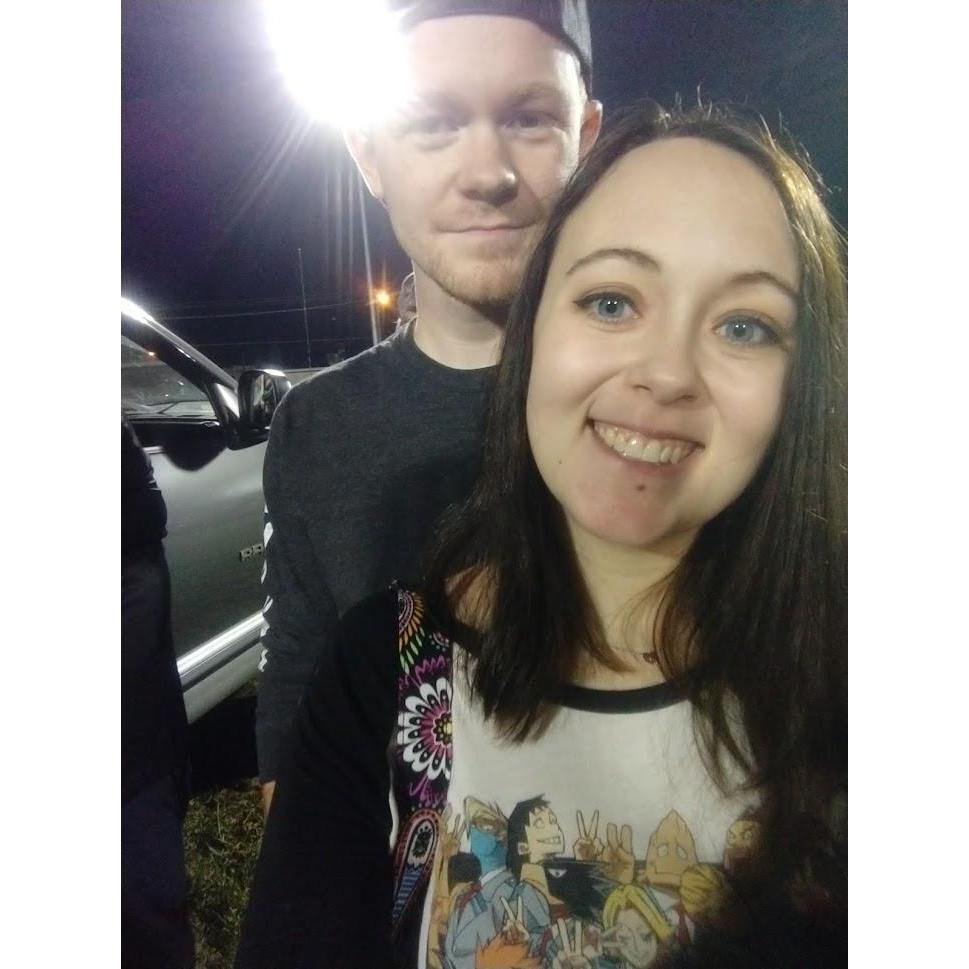 One of our first dates