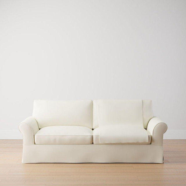 Pet Throw, Medium 30" x 52", Performance Basketweave Warm White
