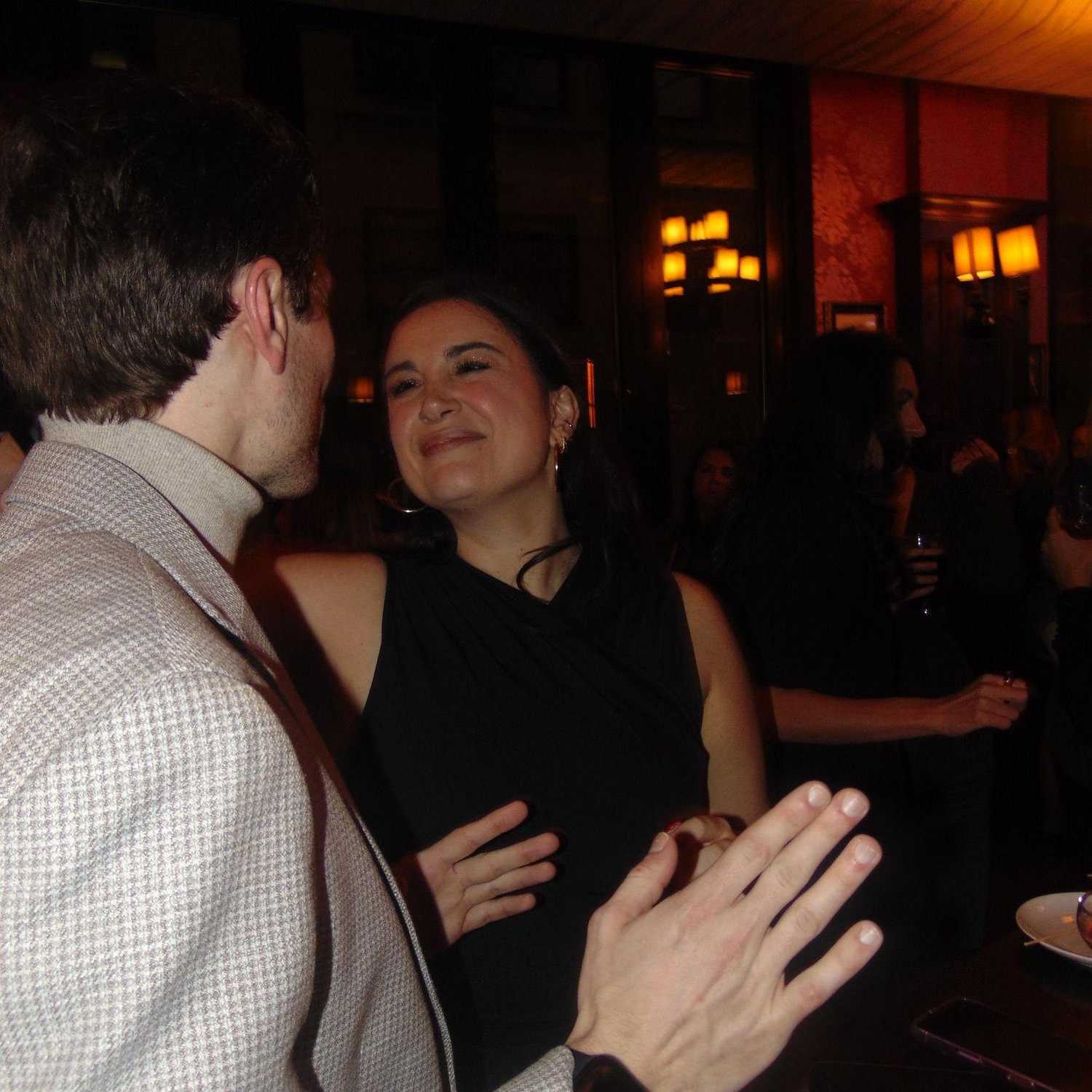 The night we got engaged!
