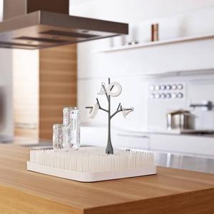 Boon Lawn Countertop Drying Rack in Winter White