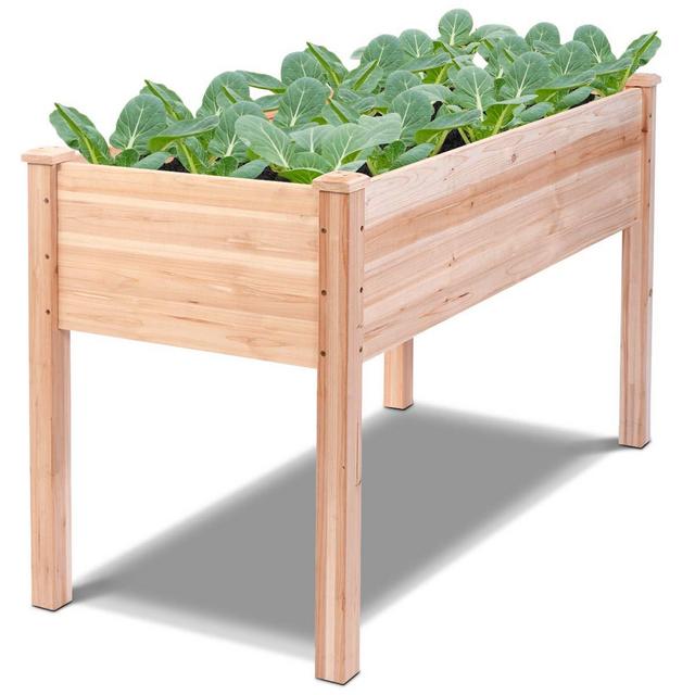 Giantex Raised Garden Bed Kit Elevated Planter Box
