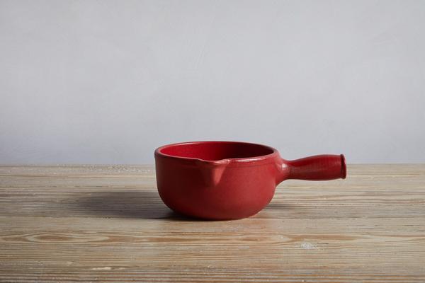 MANUFACTURE DE DIGOIN POUR POT, RED
