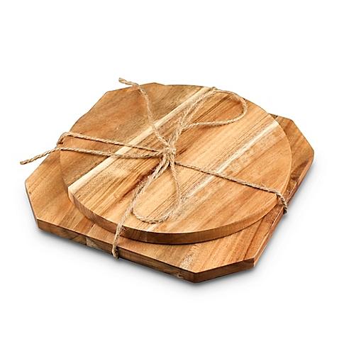 Thirstystone® Acacia Wood Trivet (Set of 2)