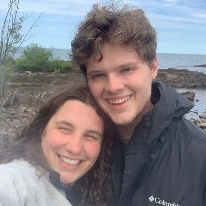 Exploring the UP the day we got engaged