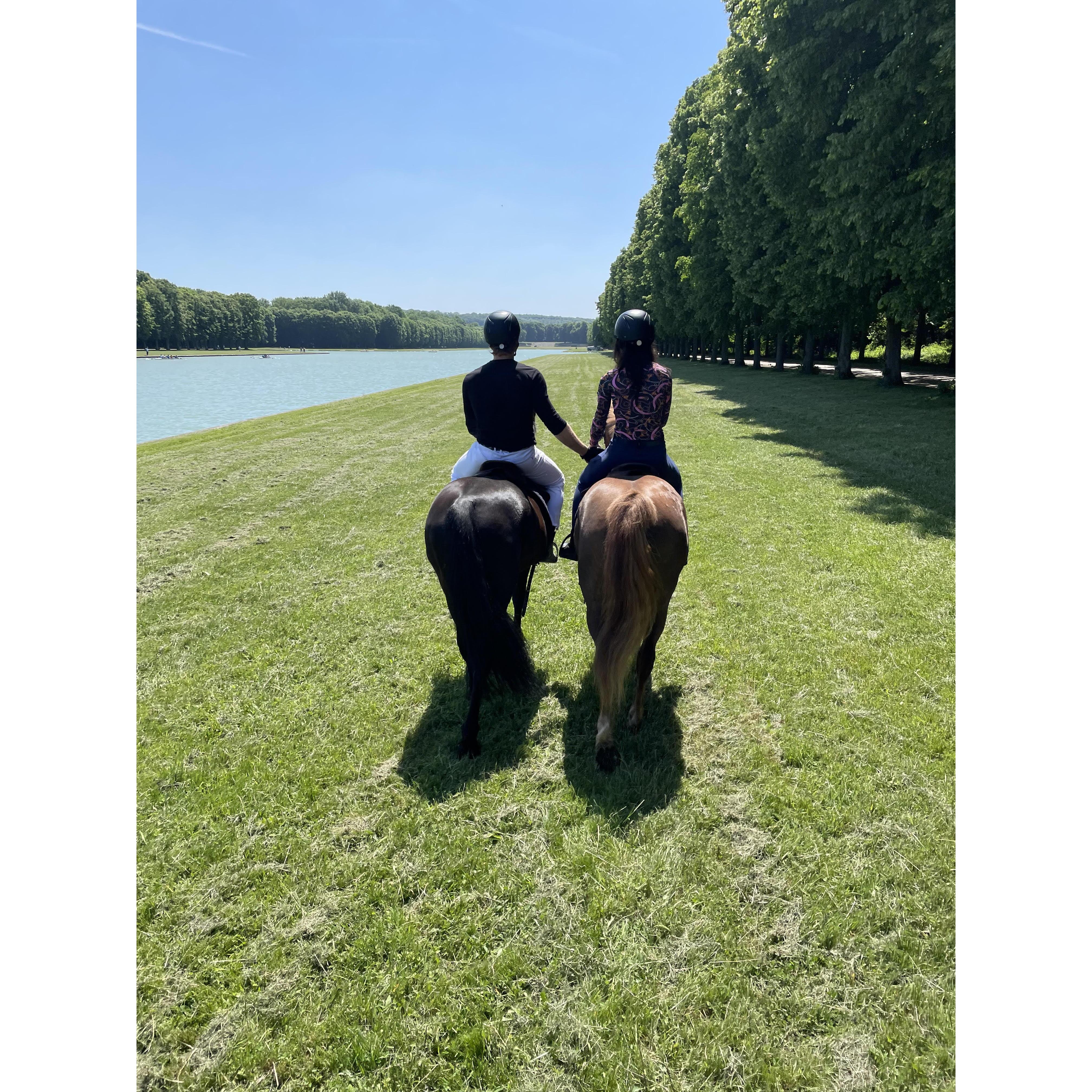 A stroll through the gardens of Versailles