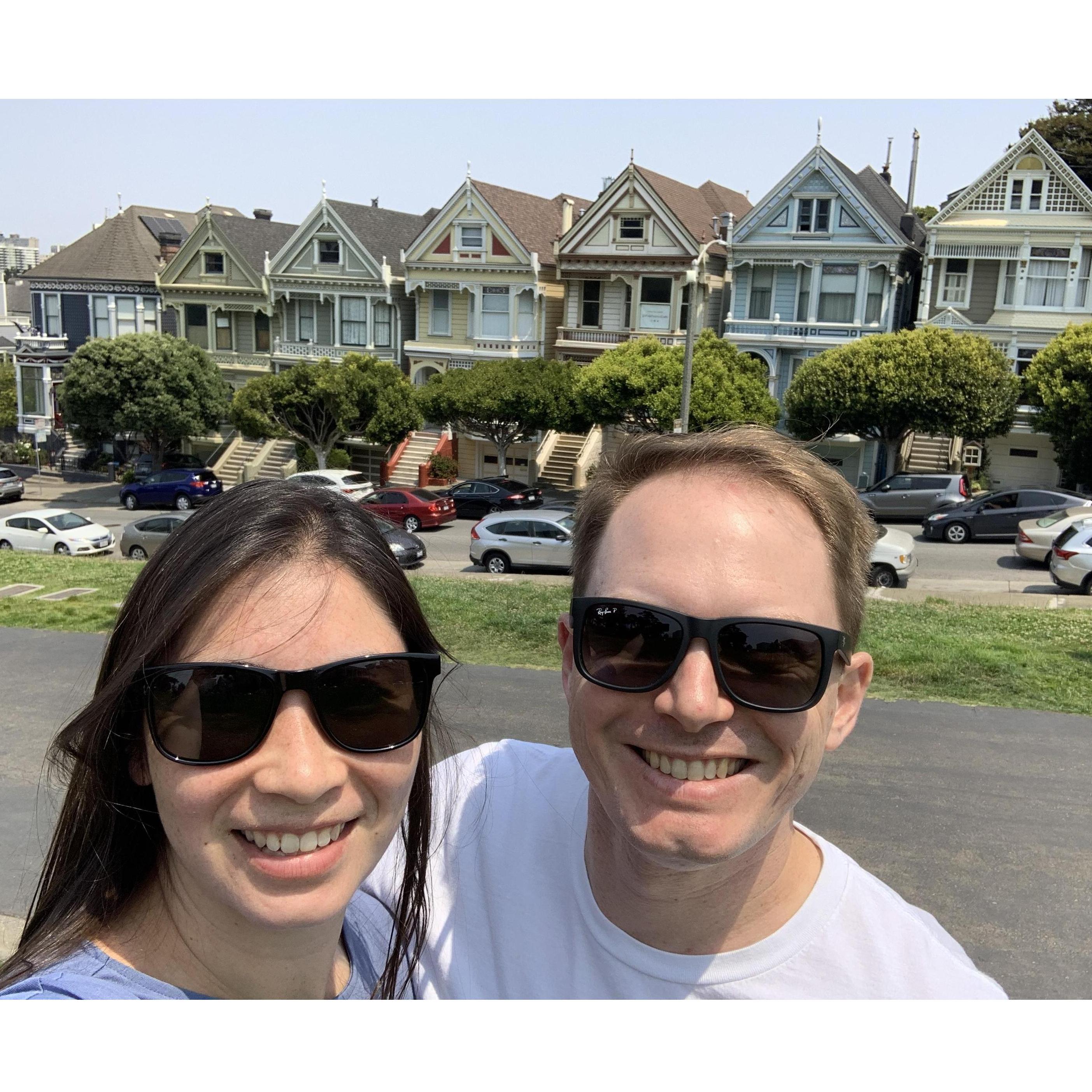 Seeing painted ladies in SF!