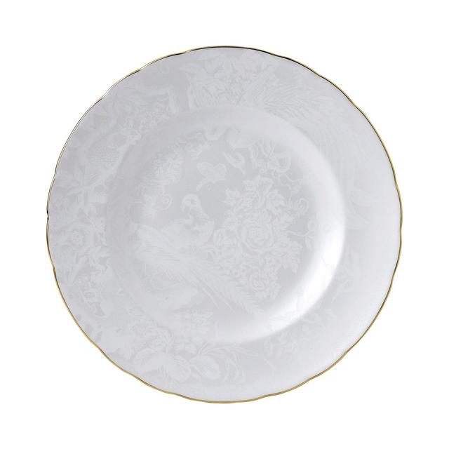 Royal Crown Derby Aves Pearl Dinner Plate
