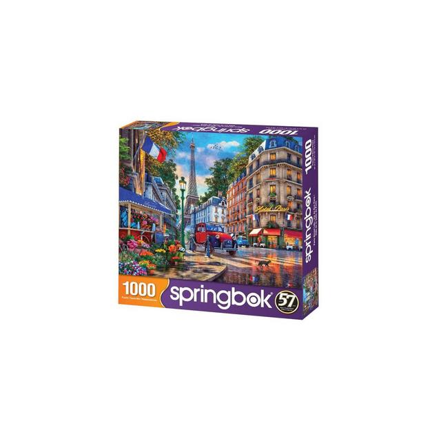 Springbok Paris Street Life Jigsaw Puzzle - 1000pc