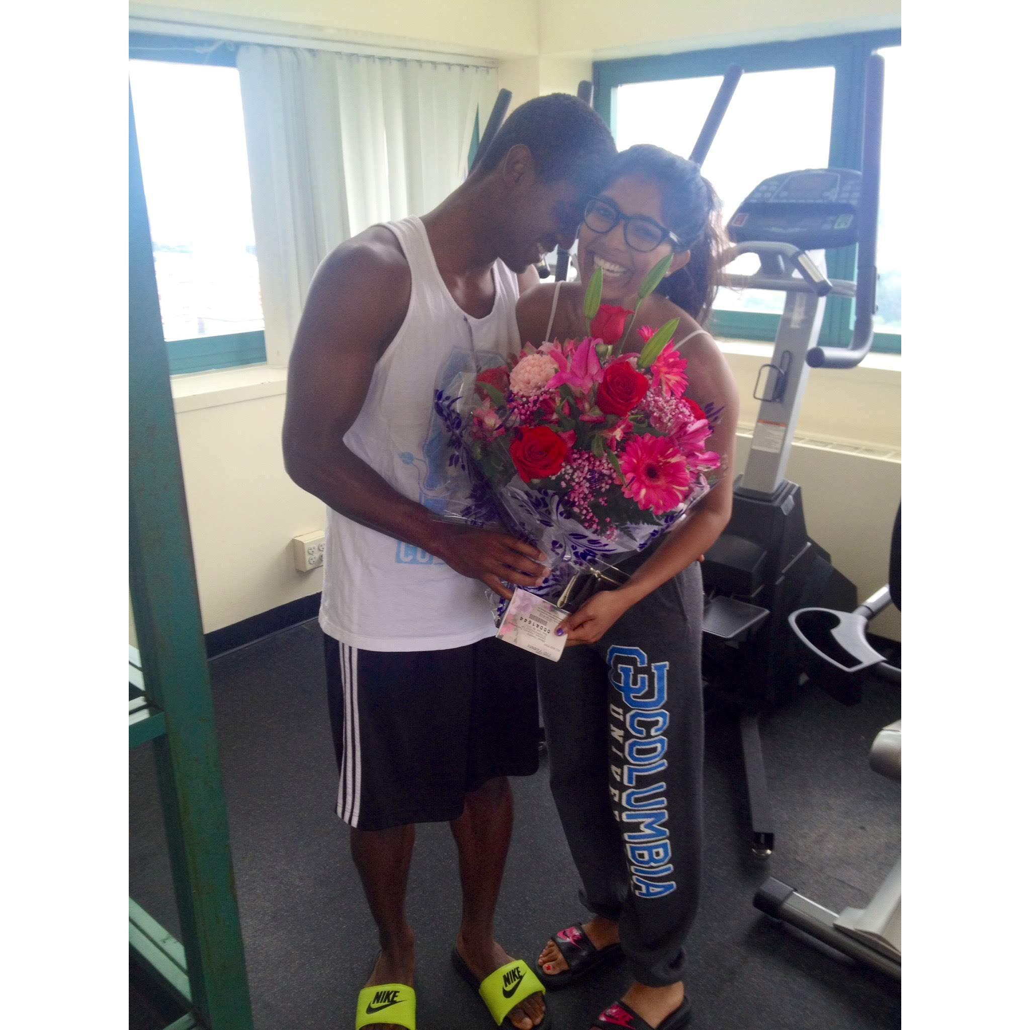 Surprise flowers! 2014