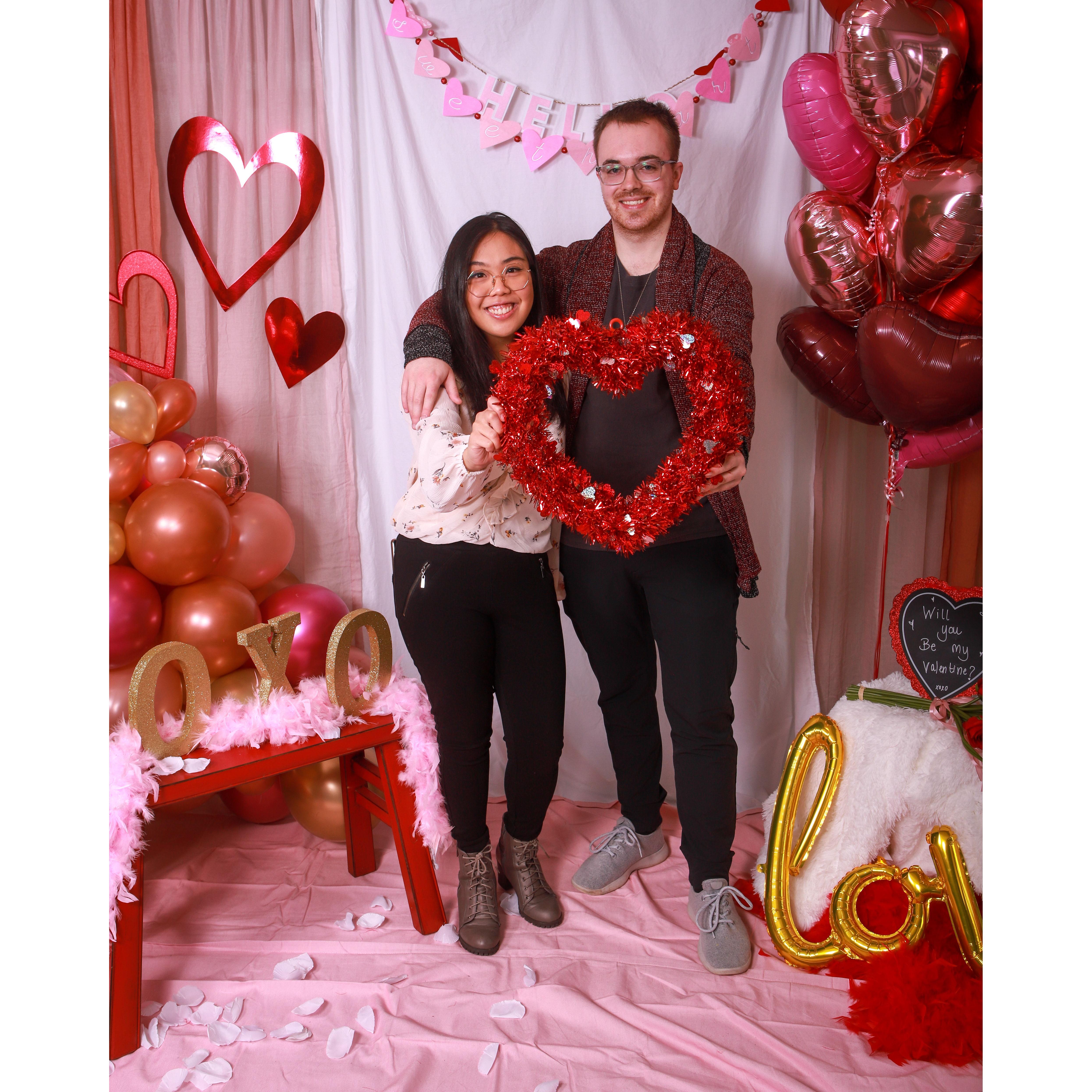 Valentine's Day. February 2020.