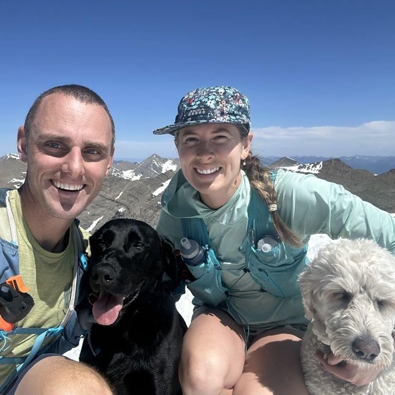 Top of East Saint Mary's Peak summer '25.