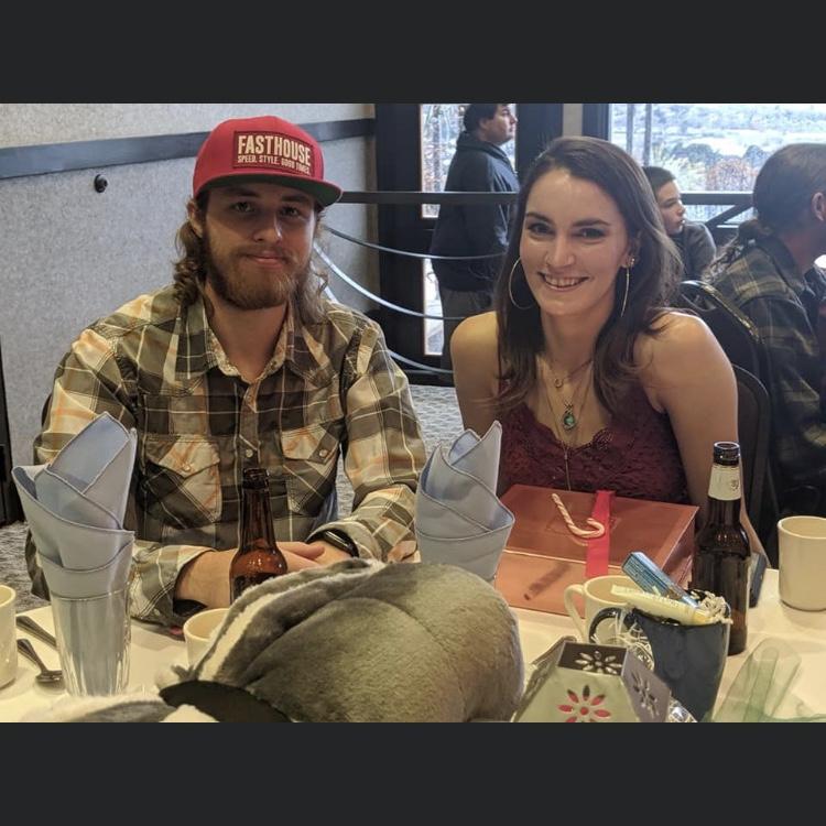 Our first date was a work Christmas party back in December 2019!