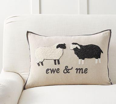Ewe & Me Sentiment Pillow Cover