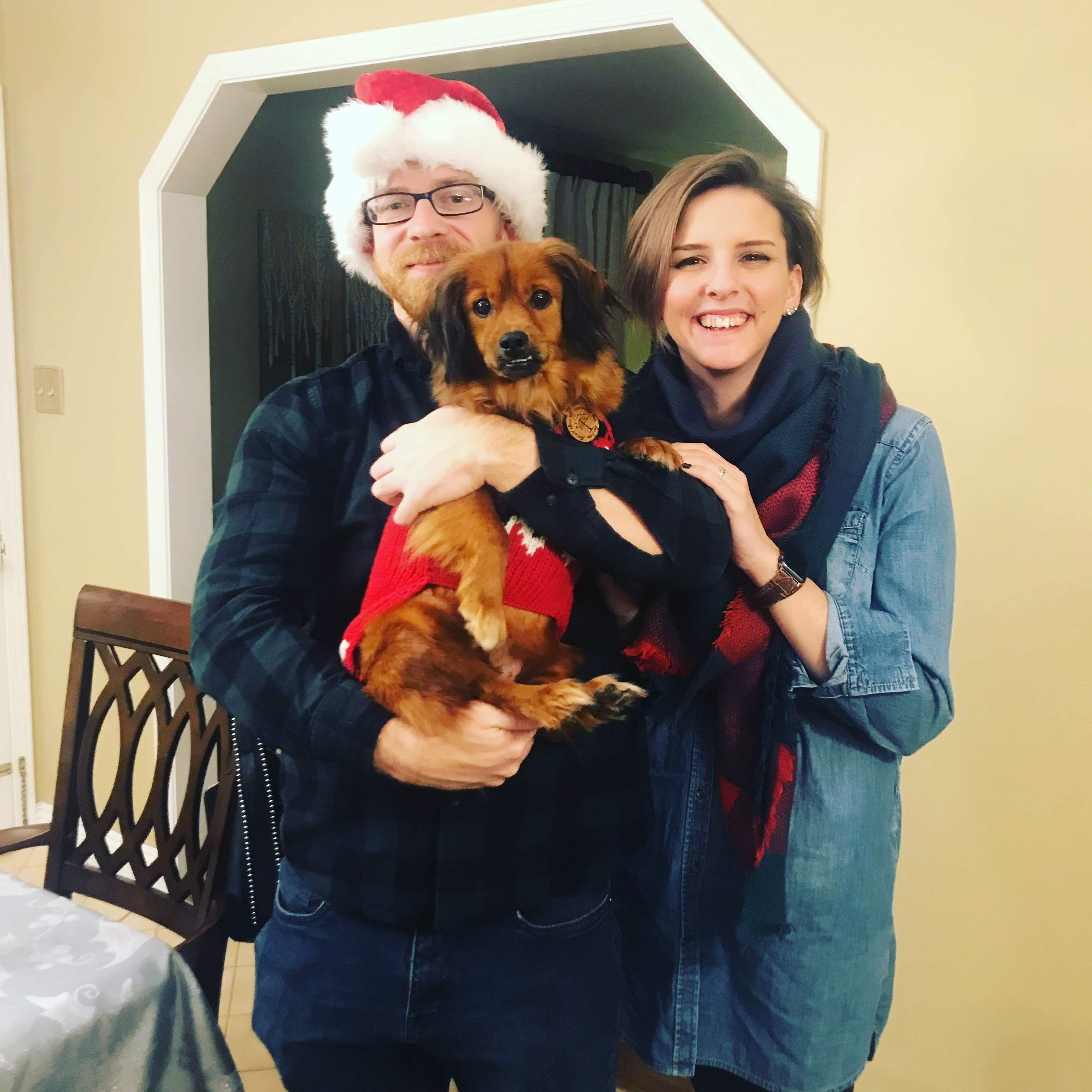 Our first Christmas with Samwise 2019