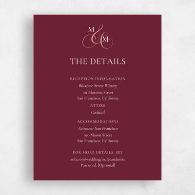 Multi-Colored Wedding Enclosure - Aven