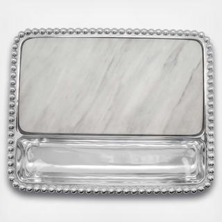 Pearled Marble Cheese Board