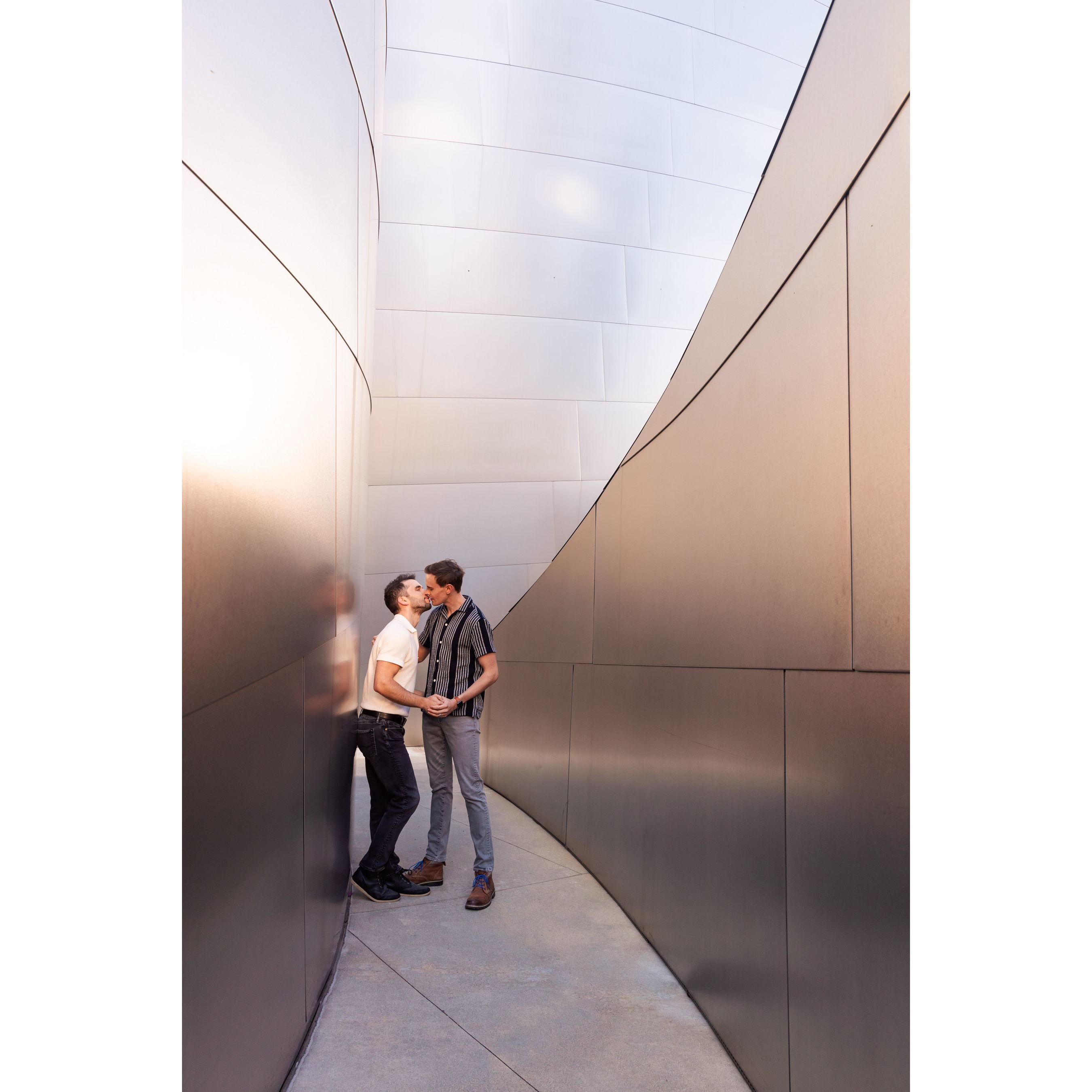 Exploring the beautiful rooftops at the Walt Disney Concert Hall- 2023