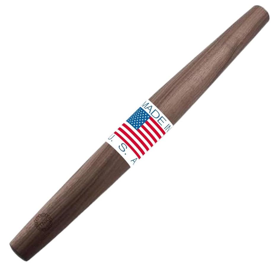 French Style Rolling Pin, Black Walnut