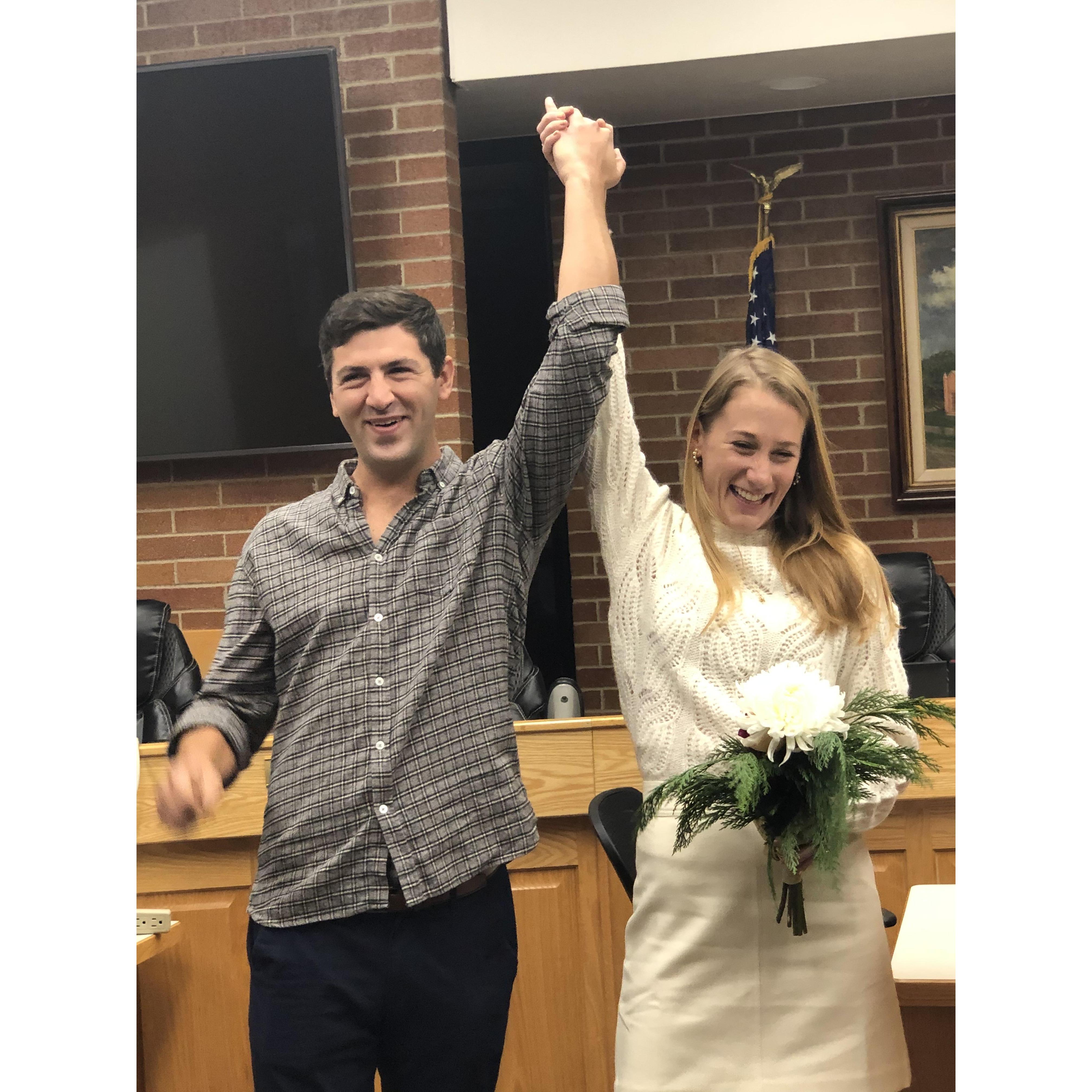 oh yeah, we're already married