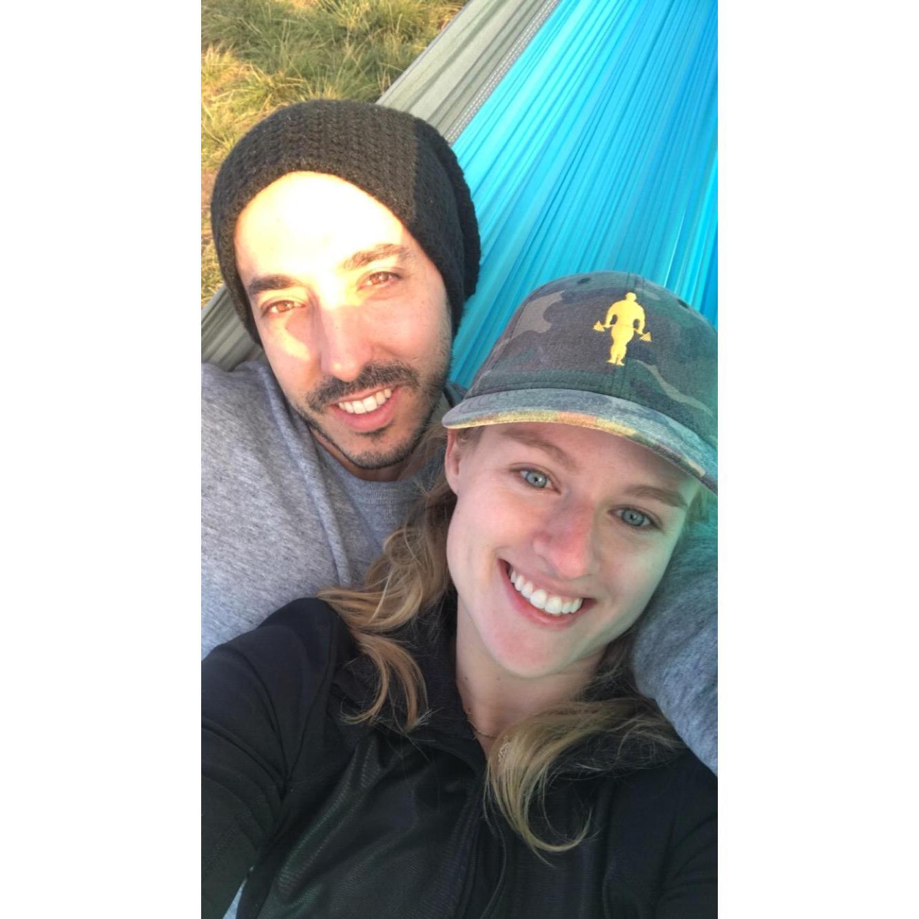 Nothing better than hammock cuddles! Venice Beach, CA