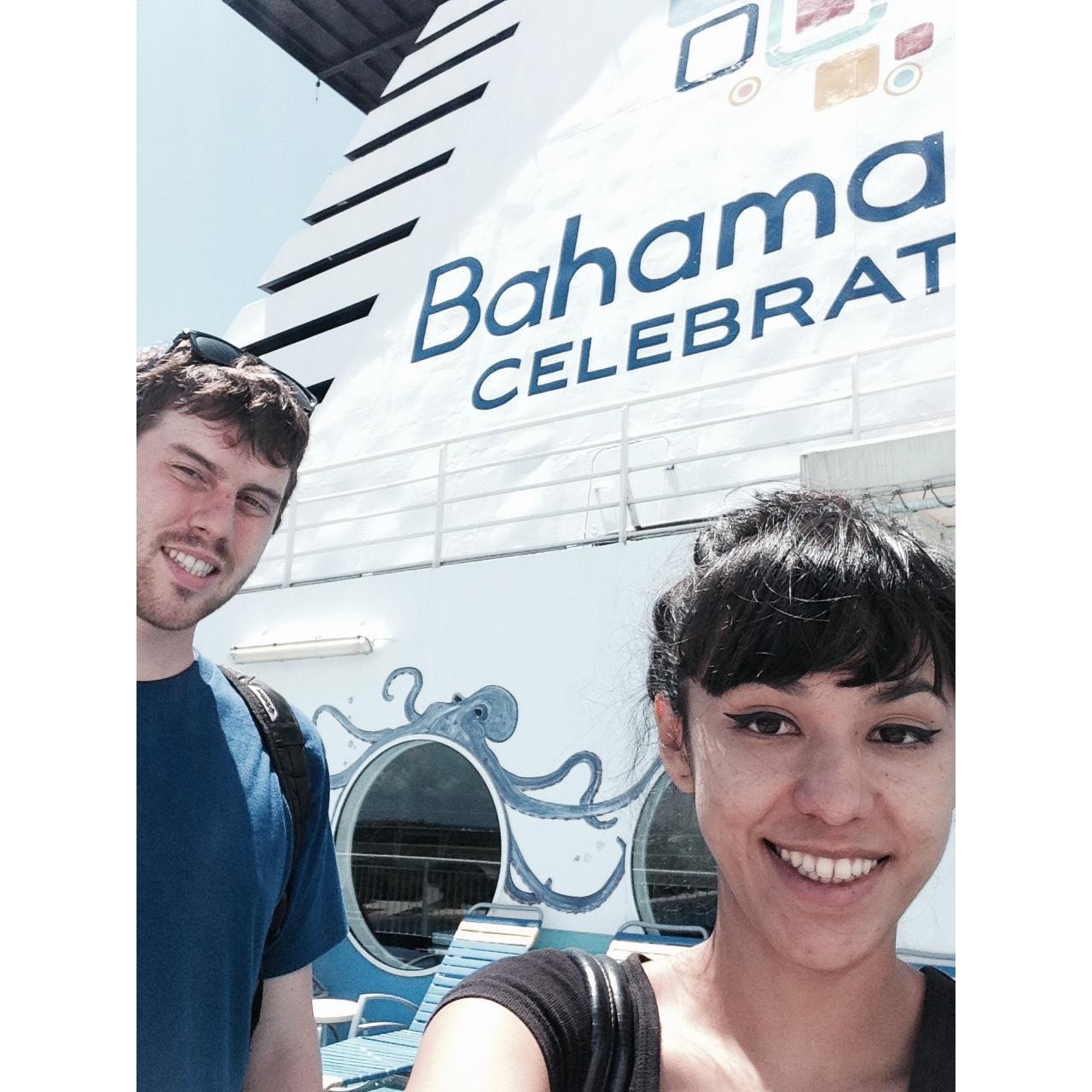 Bahamas graduation trip 2014