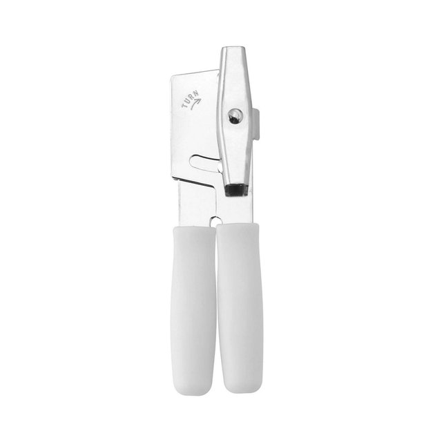 Swing-A-Way 8.6" Compact Manual Can Opener, Stainless Steel - Cutting Wheel & Easy Turn Knob