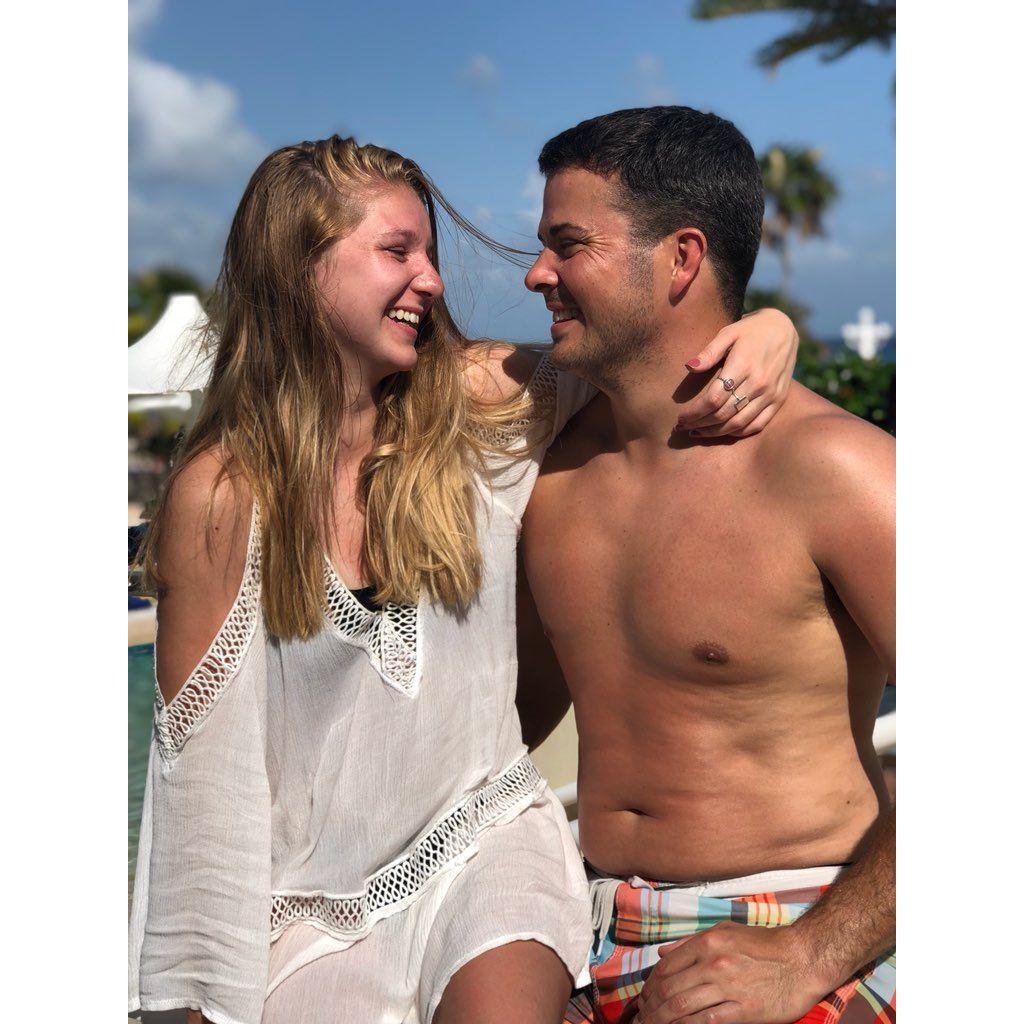 Our first trip together to Cancun.
