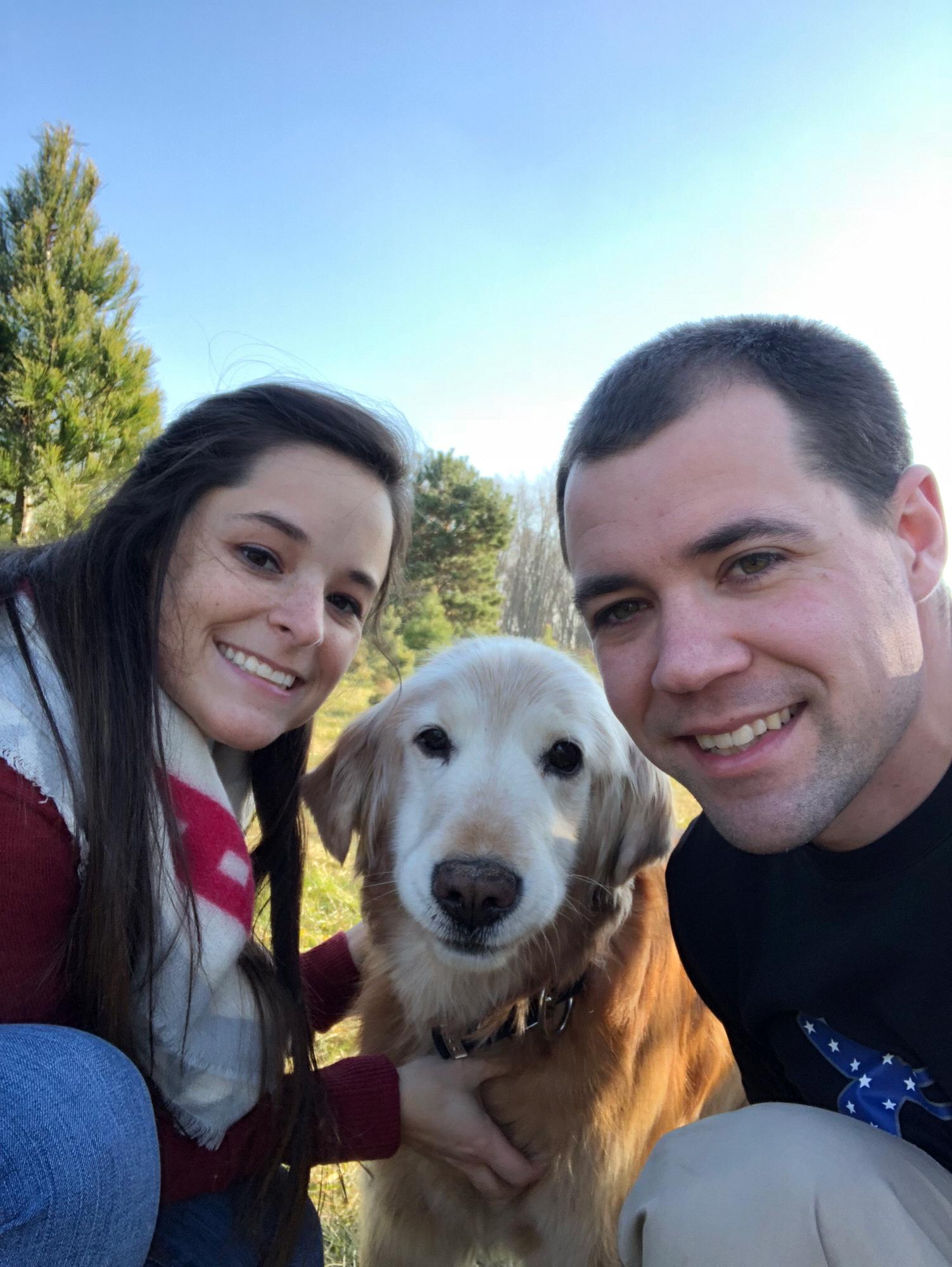 Our favorite dog who is watching us from Heaven, Dakota.