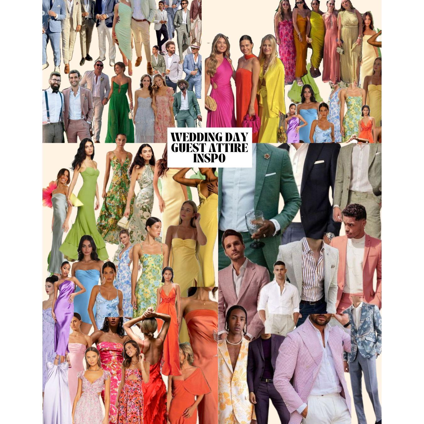 WEDDING DAY GUEST ATTIRE INSPO