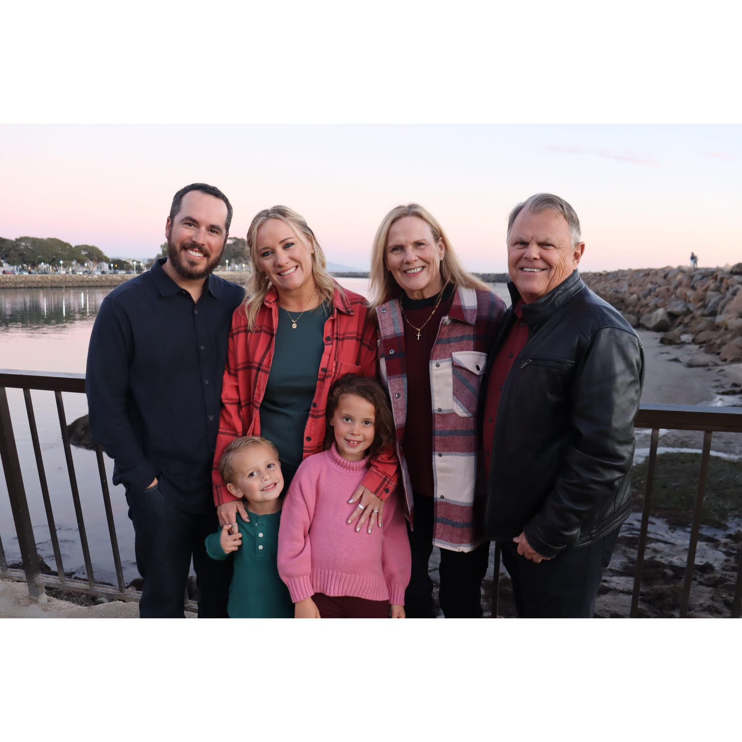 Family Jim, Jeannie, Carly, Kevin, Olivia & Logan Nov 2024