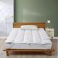 240-Thread Count Goose Feather and Down Fiber Top Featherbed