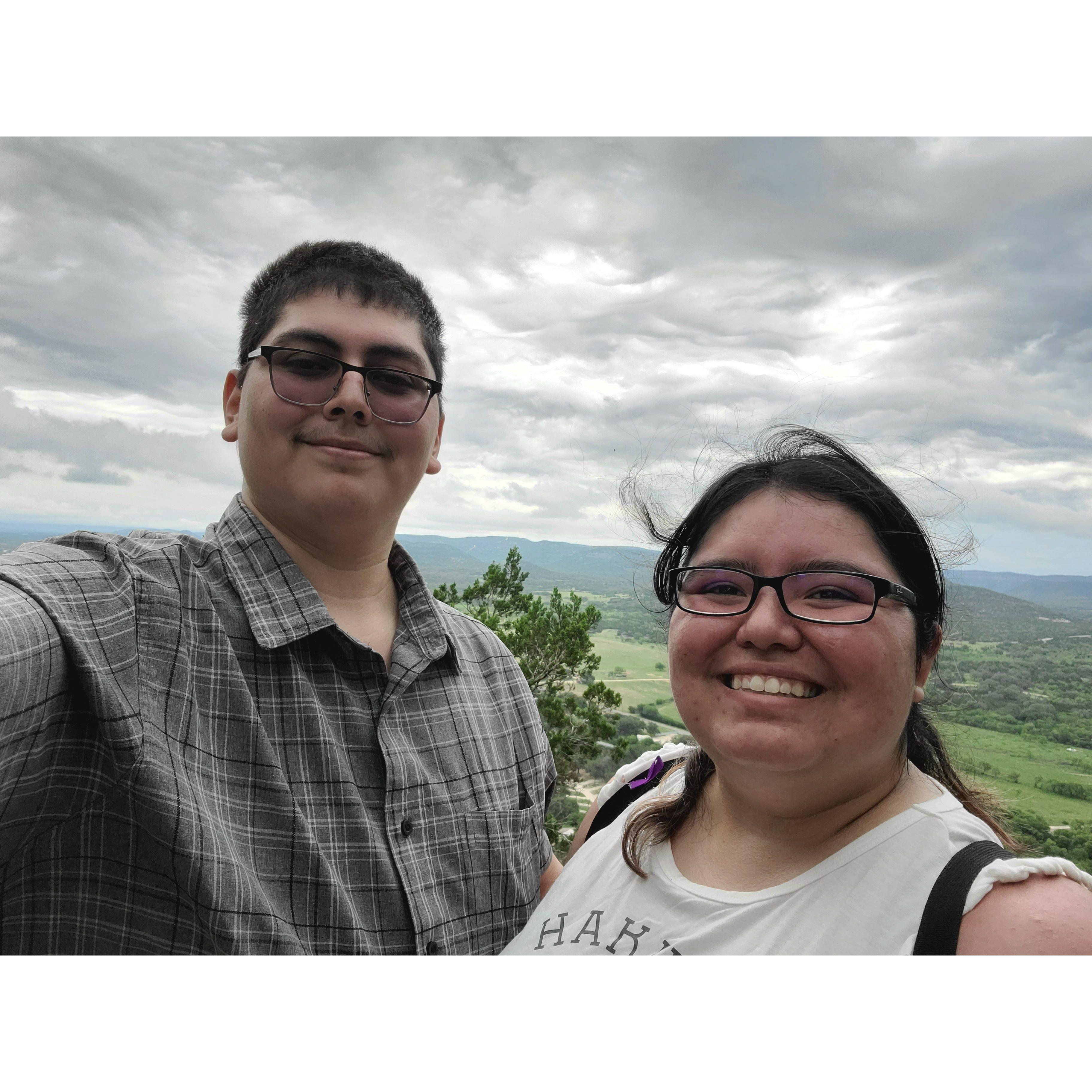 Shortly after this pic we learned never to trust Lupe when he says it's just a drizzle....