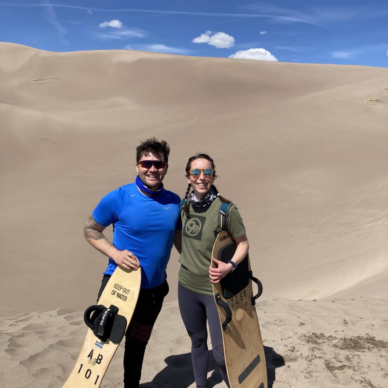 JC’s first and probably last Sand dune adventuring