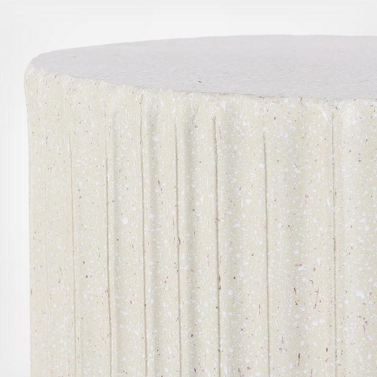 JONATHAN Y, Louisa Modern Art Deco Tambour Accent Table | Zola