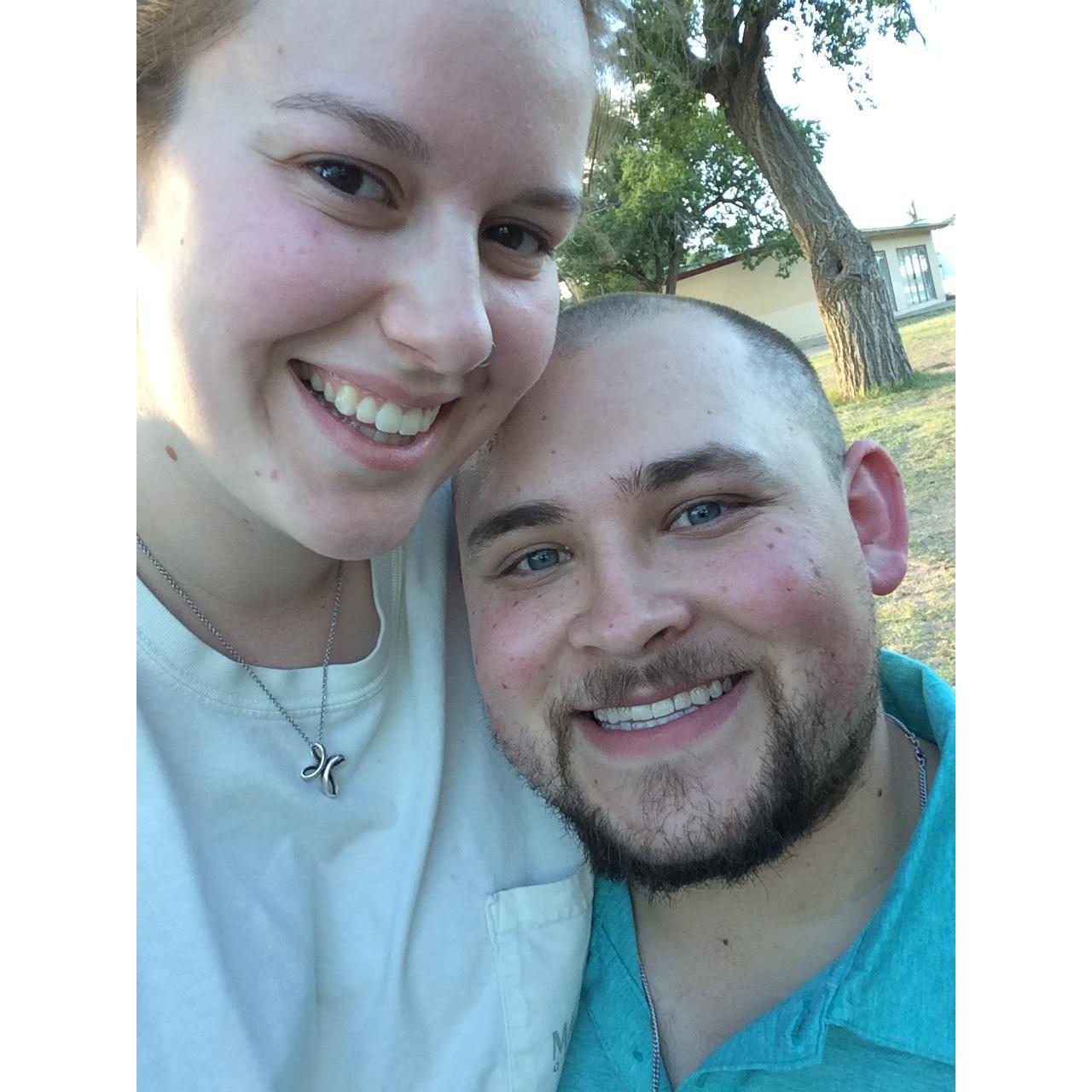 First bbq! Jun 2017