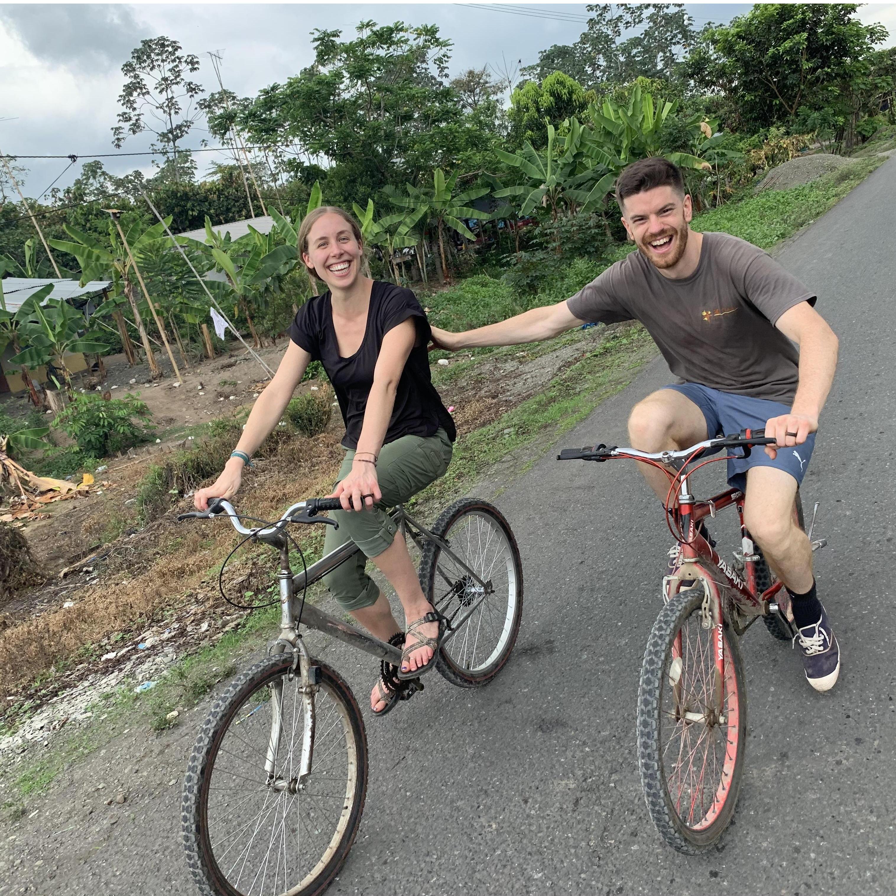 Our visit to Ecuador! We spent time in the Arbolito community where Chris lived as a volunteer before medical school.